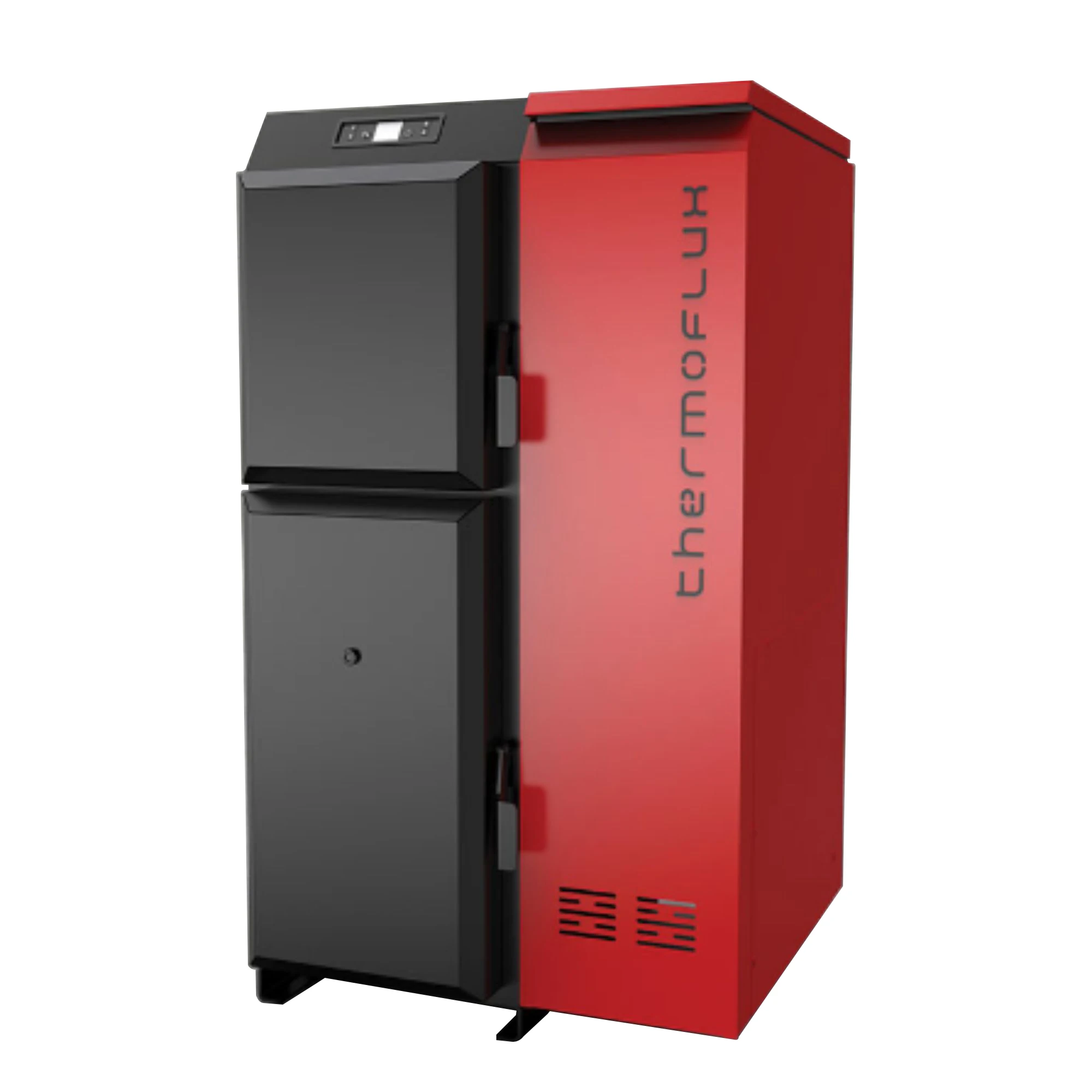 Cazan pe peleți și lemne ThermoFLUX Pelling Maxi 35 kW